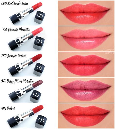 rouge dior lipstick set|christian dior lipstick shades.